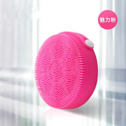 Electric facial cleanser, facial pore cleaner, rechargeable beauty device, household silicone facial cleanser