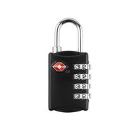 Anti-Theft Cable Luggage Lock Small Padlock Customs Code Lock Padlock with Steel Cable TSA Customs Lock Smart Combination Lock