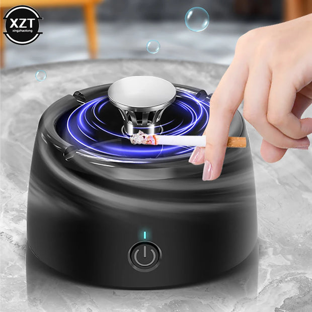 Multi-functional Intelligent Ashtray Air Purifier Portable Ashtray USB Charging 2000mAh Household Second-hand Smoke Air Purifier