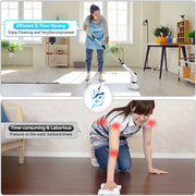 9in1 Wireless Electric Mop Multi-Function LCD Digital Display Home Kitchen Bathroom Handheld Rotating Telescopic Cleaning Brush