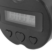 20X Smart Time Lock LCD Display Time Lock Multifunction Travel Electronic Timer, Waterproof USB Temporary Timer Padlock