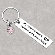 Hot I Love You Gifts Keychain Couple Key Rings Boyfriend Husband Anniversary Birthday Gift Valentines Day Gifts