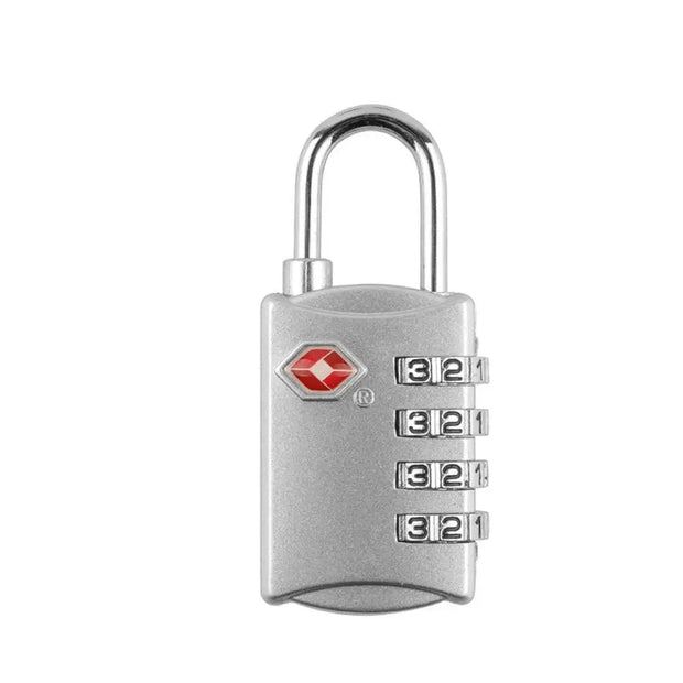 Anti-Theft Cable Luggage Lock Small Padlock Customs Code Lock Padlock with Steel Cable TSA Customs Lock Smart Combination Lock