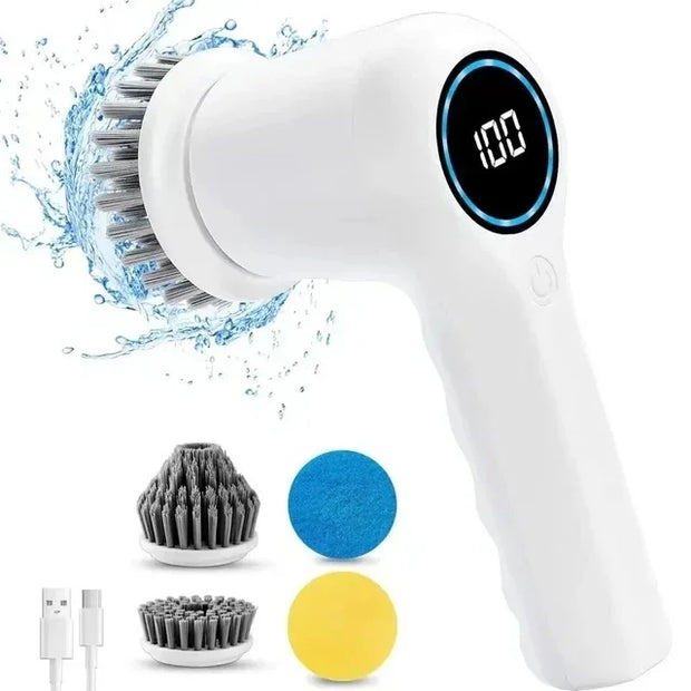 Xiaomi Household Cleaning Brushes Electric Kitchen Brush Cleaning Gadgets for Home Multifunctional Cleaner Brush Electric Spin