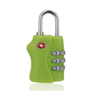 Anti-Theft Cable Luggage Lock Small Padlock Customs Code Lock Padlock with Steel Cable TSA Customs Lock Smart Combination Lock