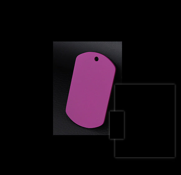 Stainless Steel Hang Tag Colored String Spray Paint Pet Dog Brand Dog Tag Color DIY Accessories