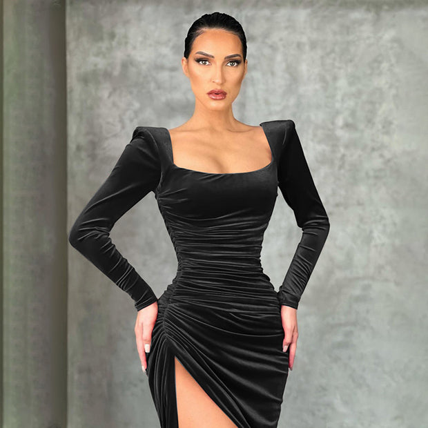 Ladies High End Babes Long Dresses