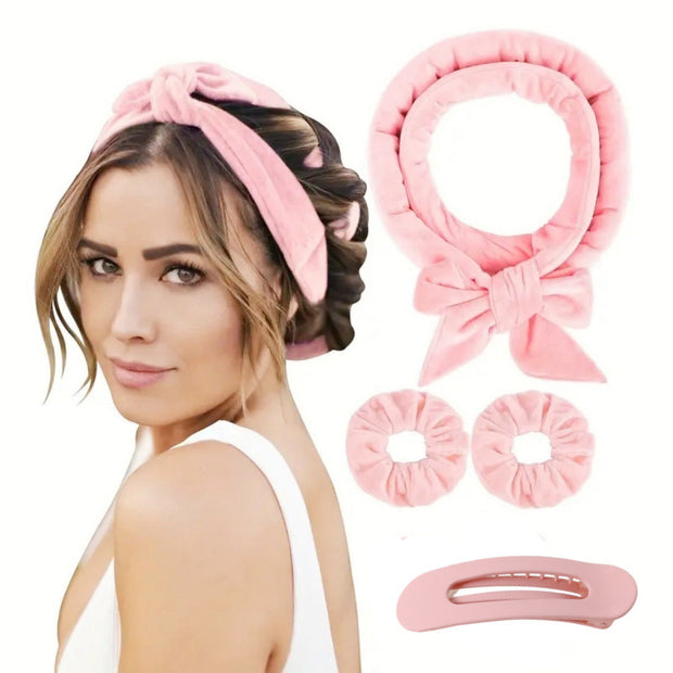 Hair Band Hairdressing Big Wave Sleep Hair Curler