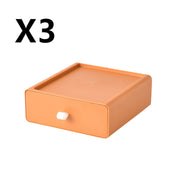 Desktop Storage Box Office Accessories Makeup, Plastic Storage Container Bathroom Storage Stackable Organizer Drawer