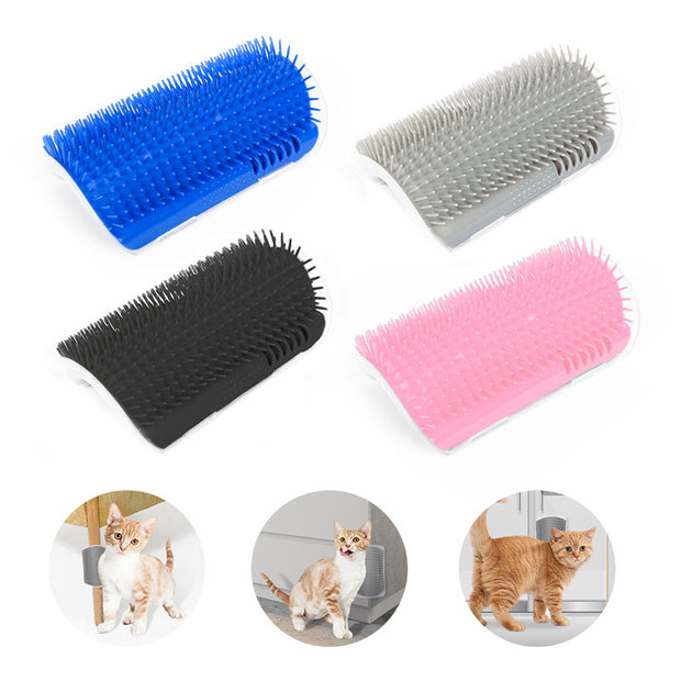 Corner Cat Scratcher Massage Brush Cat Scratch Board