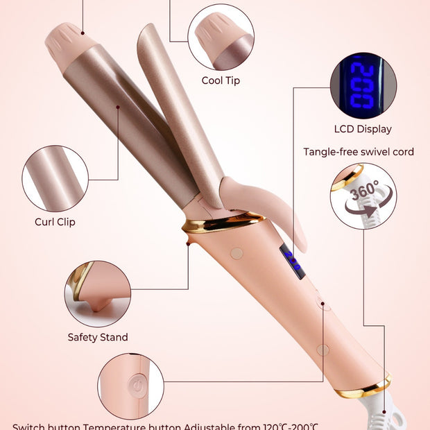 Portable Automatic Hair Curler