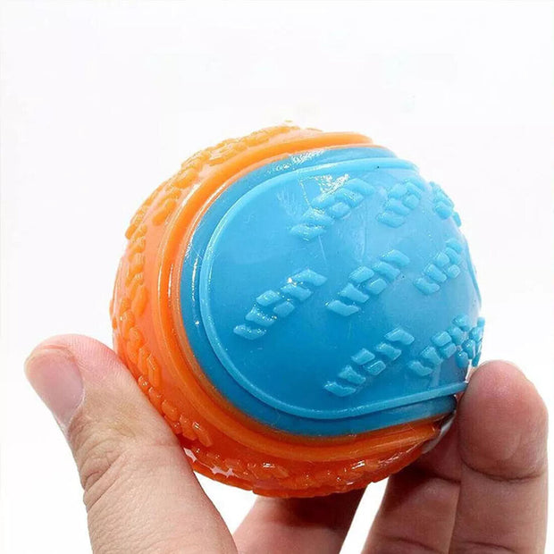 Scooby-Doo Durable Squeaky Set Of 8 Dog Balls For Teeth Cleaning Interactive UK