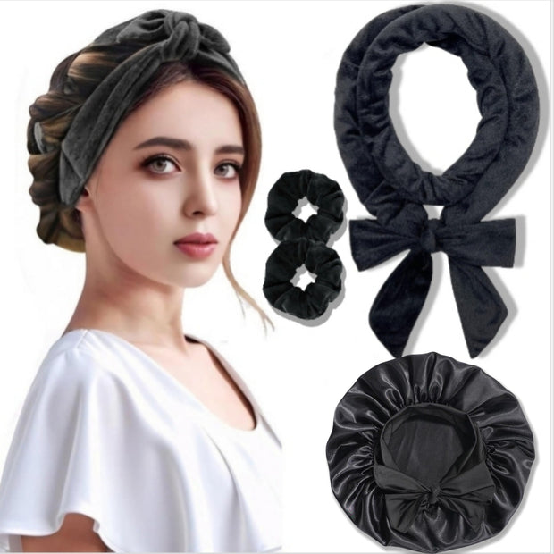 Hair Band Hairdressing Big Wave Sleep Hair Curler