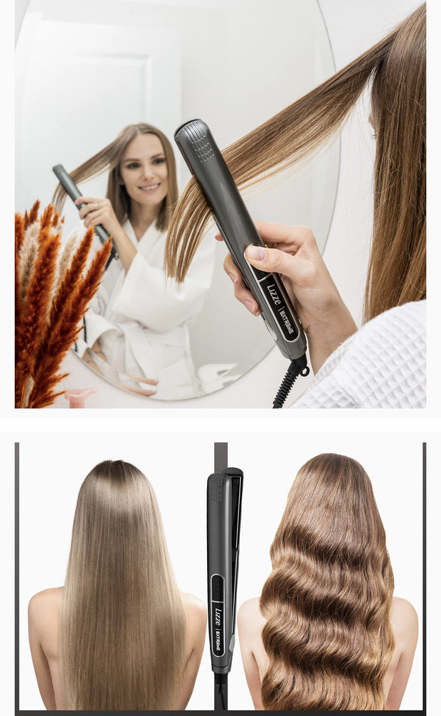 Hair Salon Professional Hair Straightener Electric Hair Straightener Fluffy Hair Curler