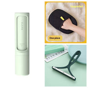 2-1 Reusable Pet Hair Remover Brush Lint Roller Portable Effective Self Cleaning Tool for Cat Dog Fur Hair Dust Removal Brush