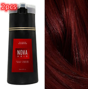 Hair Dyeing Hair Care Shampoo 3-in-1 Natural Fast White Hair Dyed Black Hair Dye Lasting Convenience Men Women Hair Care